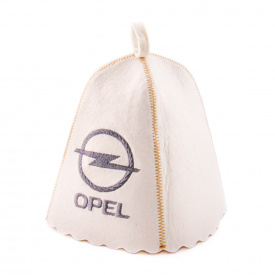 Банная шапка Luxyart Opel Белый (LA-190)