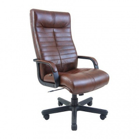 Офисное кресло руководителя Richman Orion VIP Rich M1 Tilt Натуральная Кожа Lux Италия Коричневый