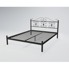 Кровать двухспальная BNB BegoniyaDesign 120х190 темно-серый