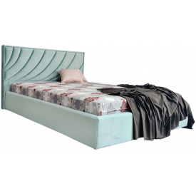 Ліжко двоспальне BNB Laurel Premium 140 х 200 см Simple Зелений