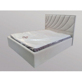 Ліжко двоспальне BNB Laurel Comfort 180 x 200 см Екошкіра Айворі
