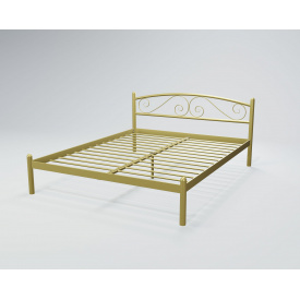 Ліжко двоспальне BNB ViolaDesign 160х190 золотий