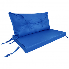Комплект подушок Tia-Sport Сидушка та спинка Оксфорд Синій (sm-0961)