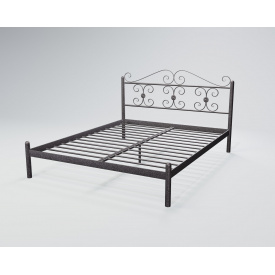 Ліжко двоспальне BNB BegoniyaDesign 140x200 графіт