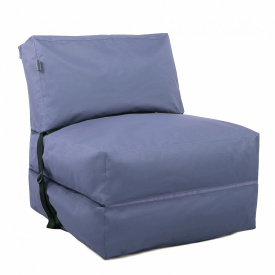 Бескаркасное кресло раскладушка Tia-Sport 180х70 см серый (sm-0666-9)