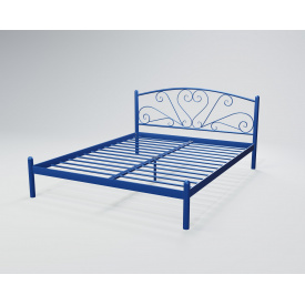 Кровать двухспальная BNB KarissaDesign 160х190 синий