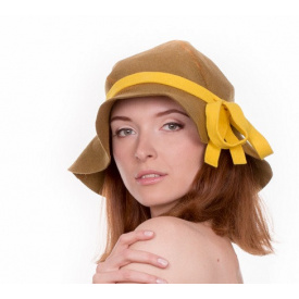 Банна шапка Luxyart Леді Коричневий (LA-083)