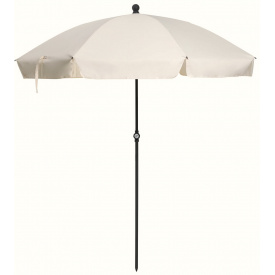 Большой пляжный зонт с тефлоновым покрытием 180 см Livarno Бежевый (100343334 beige)