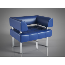 Кресло Тонус Sentenzo 800x600x700 Синий