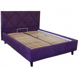 Ліжко BNB Pallada Premium 120 х 200 см На ніжках Бузковий