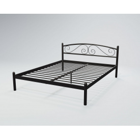 Кровать двухспальная BNB ViolaDesign 120х190 черный