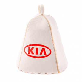 Банная шапка Luxyart Kia Белый (LA-187)