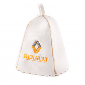 Банная шапка Luxyart Renault Белый (LA-192)