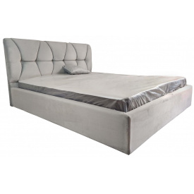 Ліжко двоспальне BNB Galant Premium 160 х 200 см Allure Сірий