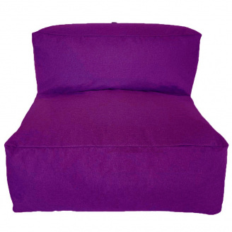 Бескаркасный модульный диван Блэк Прямой Tia-Sport (sm-0945-3) фиолетовый