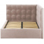 Ліжко Richman Chester Standart з боковою спинкою 160 x 200 см Rosto 13 Мокко Чернівці