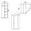 Угловой шкаф для одежды Компанит Шкаф-3У альба (белый) Черкассы
