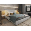 Ліжко двоспальне BNB Duncan Premium 140 х 200 см Simple Сірий Херсон
