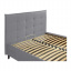 Ліжко Richman Двоспальне Monica VIP Wood На ніжках 180 x 190 см Lili Темно-сірий Чернівці