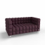 Двухместный диван KULIK SYSTEM NEXUS Ткань 2 Фиолетовый (hub_dKFE70864) Кропивницкий