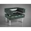 Кресло Тонус Sentenzo 800x600x700 Темно-зеленый Ровно