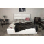 Кровать двуспальная BNB Santa Maria Premium 140 х 200 см Экокожа Белый Полтава