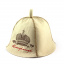 Банная шапка Luxyart Император Белый (LA-293) Запорожье