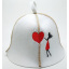 Набор шапок Luxyart "Влюбленные 2 шапки", натуральный войлок, Белый (LA-460) Чернигов