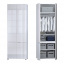 Шкаф для одежды "Портленд" DiPortes К-824-R Белый глянец (80/230/56) МДФ Одесса
