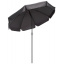 Большой пляжный зонт с тефлоновым покрытием 180 см Livarno Серый (100343334 grey) Київ