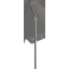 Большой пляжный зонт с тефлоновым покрытием 180 см Livarno Серый (100343334 grey) Краматорськ