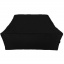 Бескаркасный модульный Пуф-столик Блэк Tia-Sport (sm-0948-8) черный Винница