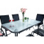 Стол садовый Kontrast MAJORKA Black 120*70*70 см. Херсон
