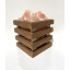 Гималайская соль для бани и сауны липа PRO Кубик ТЕРМО 4,5 кг 17х17х17 см Городок