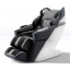 Массажное кресло AlphaSonic III White Black Серый Каменское