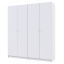 Шкаф для одежды Doros Белый/Белый 2+2 ДСП 180х48х204 (42005008) Львов