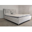 Ліжко двоспальне BNB Galant Comfort 160 x 200 см Allure Сірий Херсон