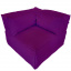 Комплект бескаркасной мебели Блэк Tia-Sport (sm-0692-3) фиолетовый Ворожба