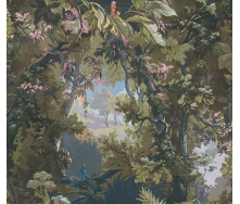 Вінілові шпалери на флізеліновій основі A.S.Creation History of Art 37652-2 Зелений-Білий-Рожевий