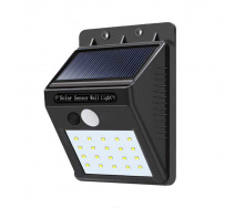Вуличний LED ліхтар Solar Motion Sensor Light На сонячній батареї з датчиком руху 20 Led (200587)