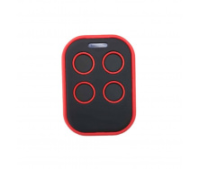 Мультичастотный дублирующий пульт РТ дистанционного управления 280-868МГЦ красный с черными кнопками