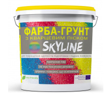 Краска-грунт акриловая с кварцевым песком SkyLine 1,4 кг