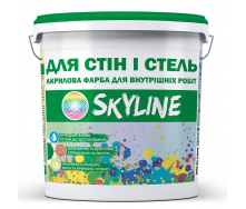 Краска акриловая водоэмульсионная Для Стен и Потолков SkyLine 4,2 кг