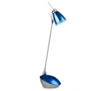 Настольная лампа в современном стиле офисная Brille 40W SL-07 Синий