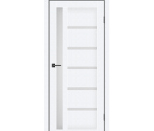 Дверне полотно MS Doors ORLEAN 80см арктик скло сатин
