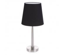 Настольная лампа минимализм с абажуром Brille 60W TL-181 Никель
