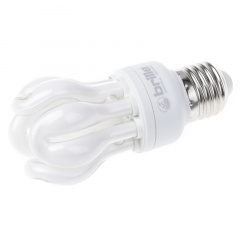 Лампа энергосберегающая Brille Стекло 9W Белый 128010 Цумань