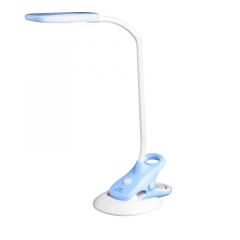 Настольная лампа LED в современном стиле на прищепке Brille 5W SL-58 Синий Кропивницький