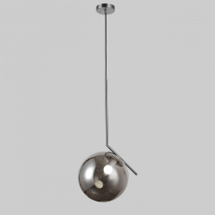 Стеклянный подвес с шаром 25 см Lightled 916-3816-1 CR+BK Черкассы