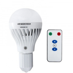 Лампа аварийного освещения с аккумулятором и пультом ДУ Nectronix EL-702 Е27 Теплый свет (100928) Балаклія